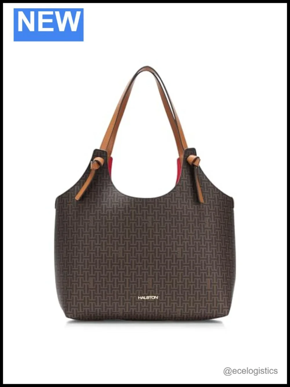 Luxury Women's Tote Bag with Magnetic Snap Closure